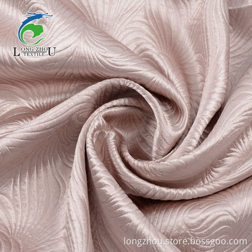 False Twist Satin Fabric Emboss Fabric